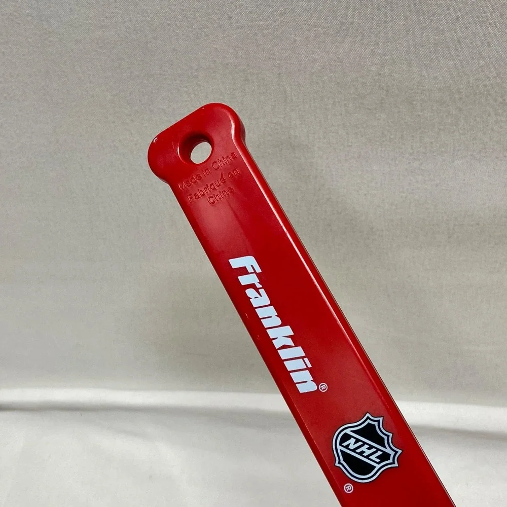 Franklin Sports NHL Left Hand Mini Hockey Stick Red LEFT Shot Zone Durable EUC